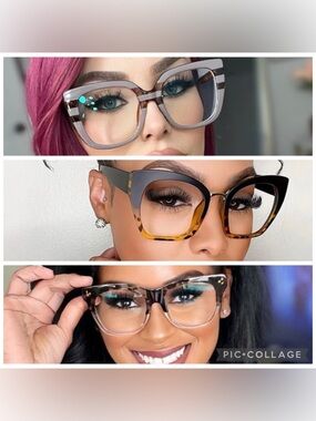 Bundle of three eyeglasses